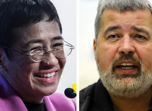 María Ressa y Dmitry Muratov fueron los ganadores del Nobel de la Paz 2021