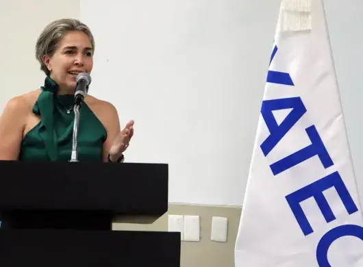 Inés Masallach, egresada del Tec de Monterrey Campus Cuernavaca, fue galardonada con el Premio al Mérito EXATEC 2024 por su destacada trayectoria profesional y contribuciones a la industria.
