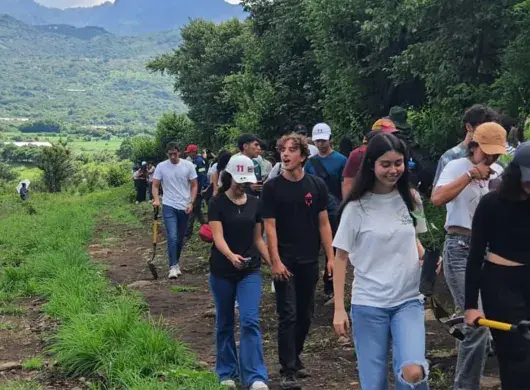 Alumnos PrepaTec contribuyen a biodiversidad de Morelos.