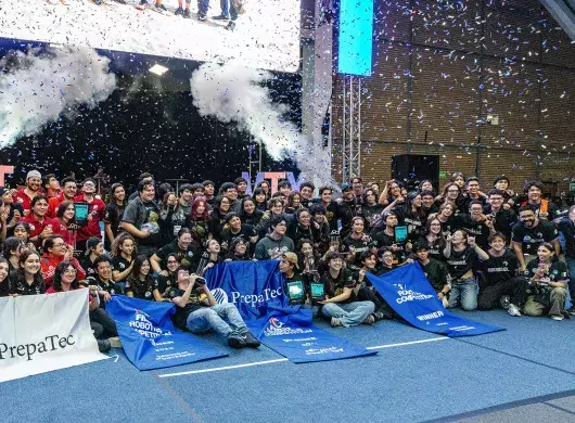 MechRams 9301 del Tec Chihuahua gana regional de robótica en FIRST