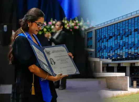 Lesly Guerrero, EXATEC del Tec campus Estado de México, obtuvo un premio por la mejor tesis en ciencias computacionales en Inglaterra.