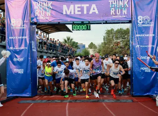 Banderazo de salida de la Primera Carrera Borregos Think, Feel, Run 2025 powered by Skechers del Tec de Monterrey campus Chihuahua