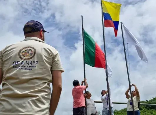 Estudiantes Tec Qro participan en la Misión de Apoyo al Proceso de Paz en Colombia coordinada por la Organización de Estados Americanos (OEA). 