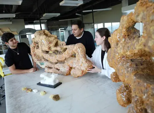 Futuro de la arquitectura en Bienal de Venecia, en el que participaron estudiantes del Tec Guadalajara. 