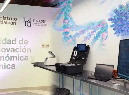 Laboratorio de la Unidad de Innovación Genómica del Tec