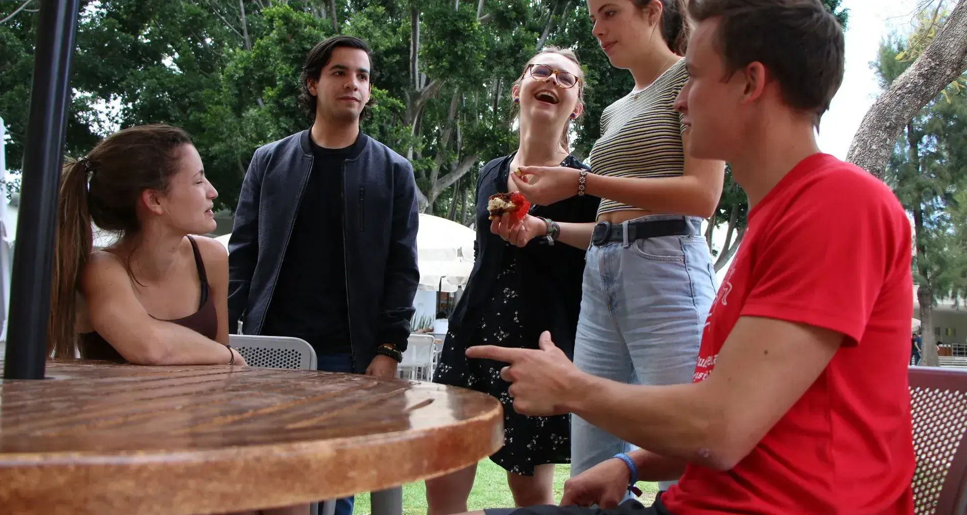 Extranjeros en San Valentín