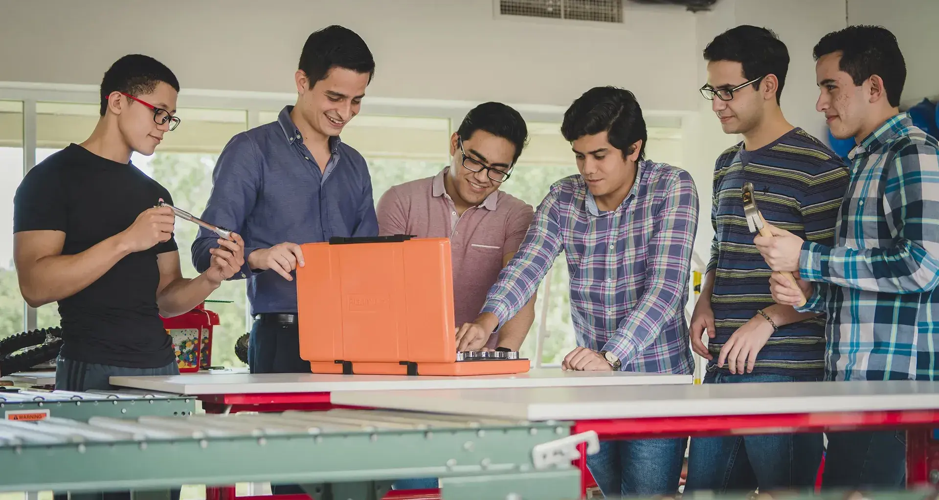 Alumnos de ingeniería