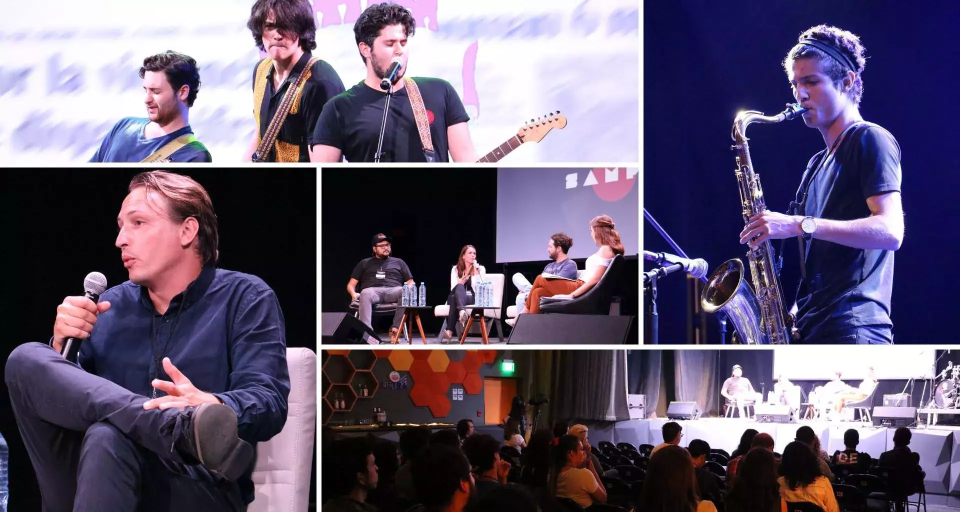 Arman jóvenes del Tec festival de la industria creativa en Monterrey