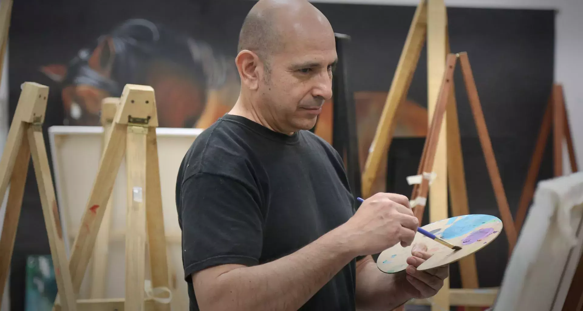 Representa a México acuarela de profesor del Tec en Italia