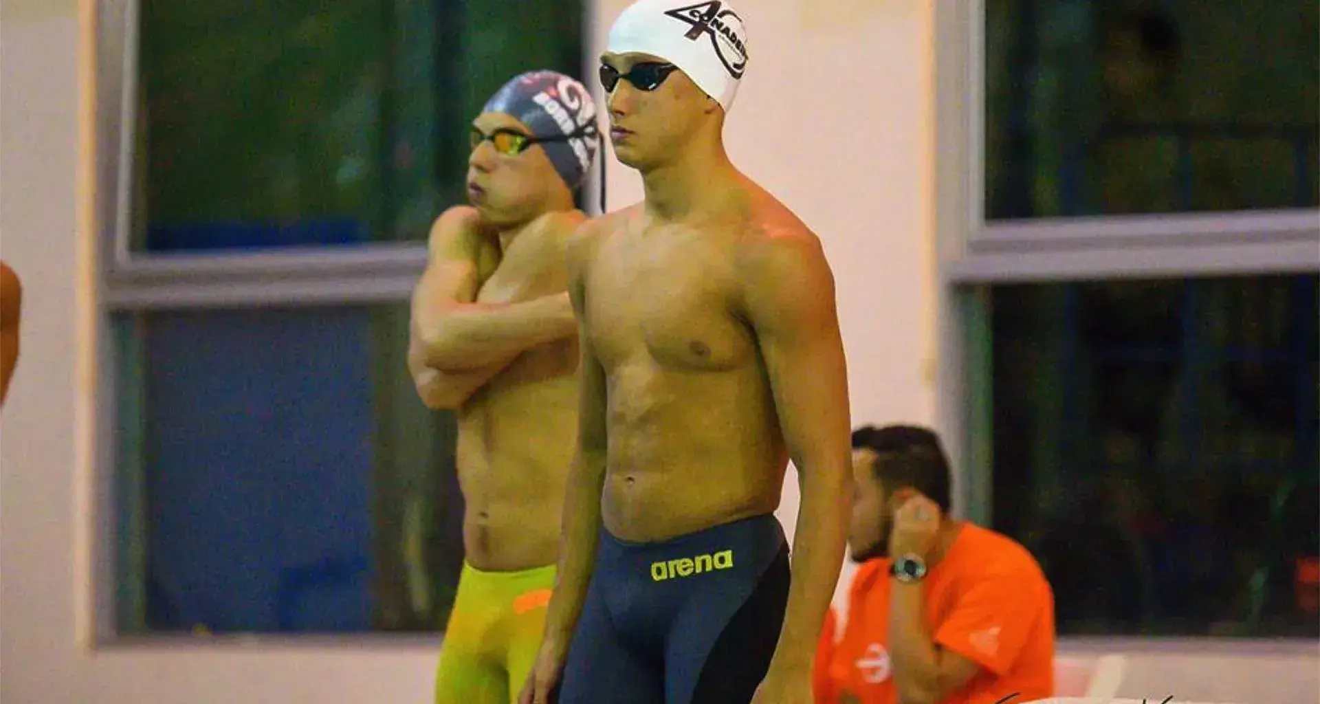 Nadador Tec Carlos Kossio campeonato Conadeip