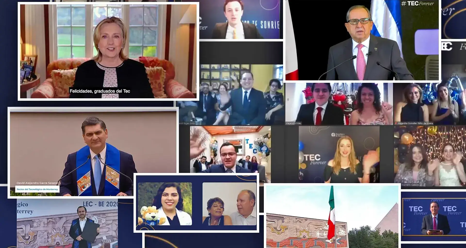Celebra el Tec ceremonia virtual para festejar a graduandos