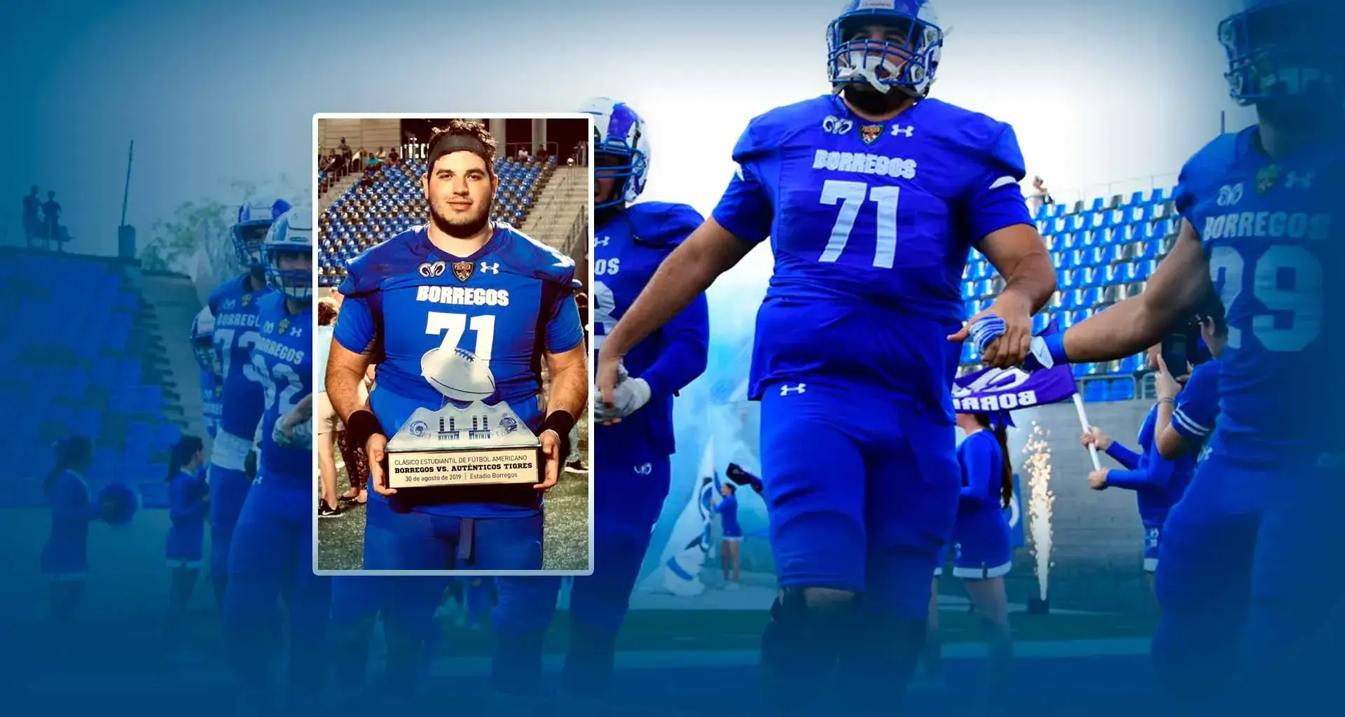 Enorgullece al Tec de Monterrey exBorrego que va a la NFL