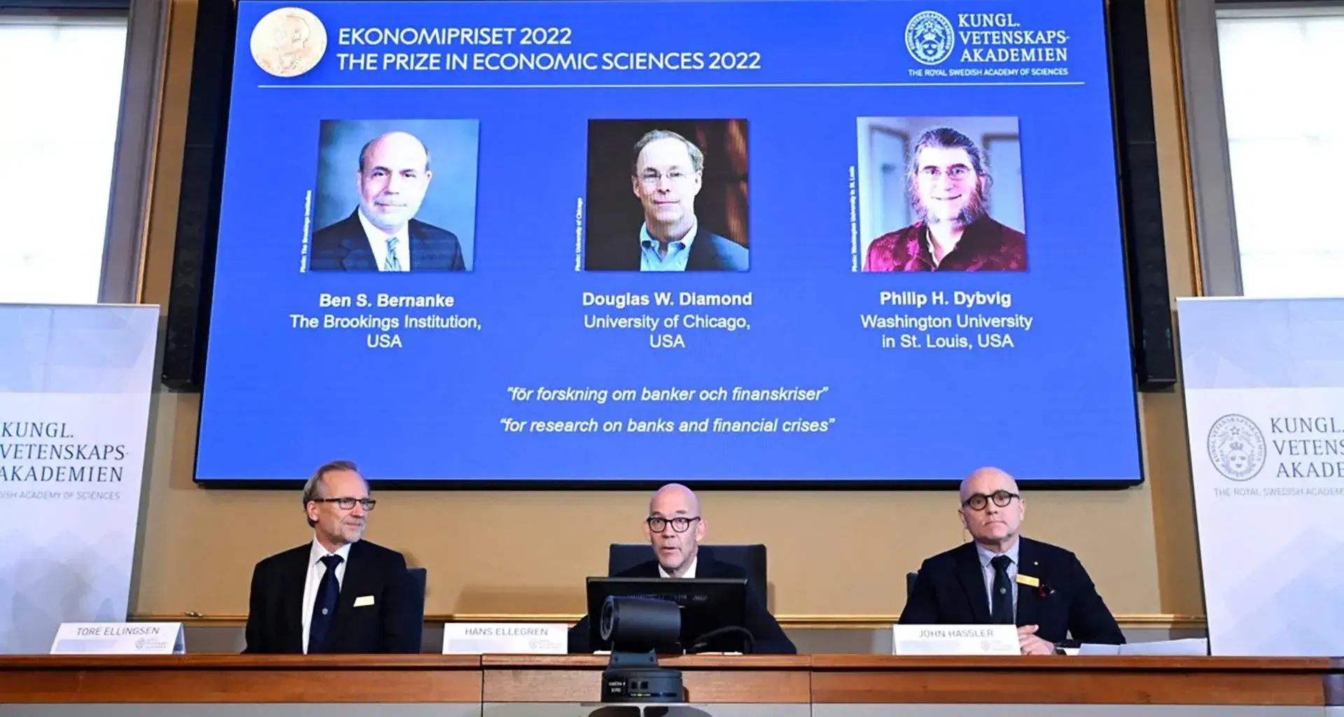 Ganadores Premio Nobel de Economía Portada