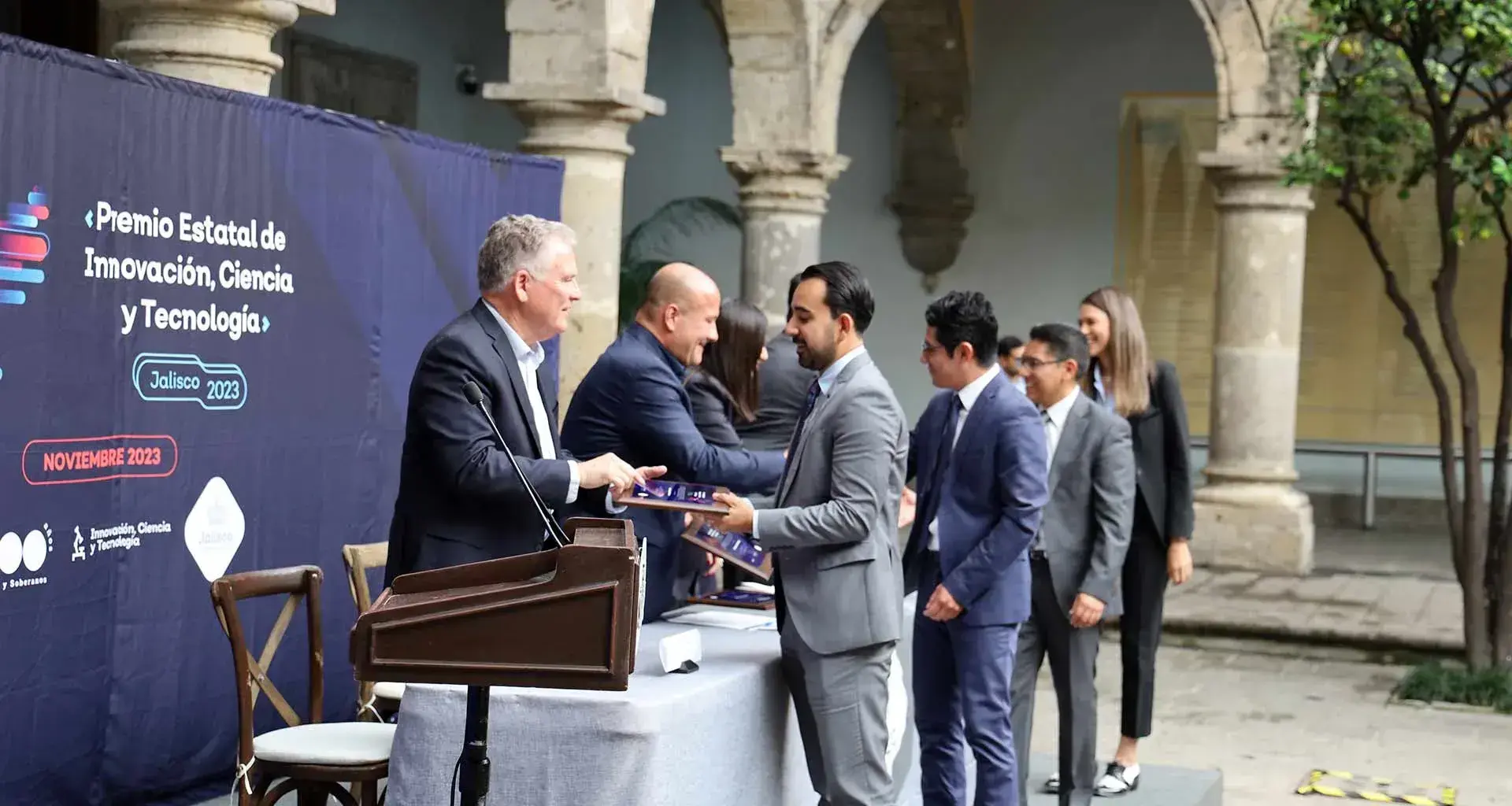 Premio Innovación, Ciencia y Tecnología Jalisco 2023 ganado por profesores del Tec Guadalajara. 