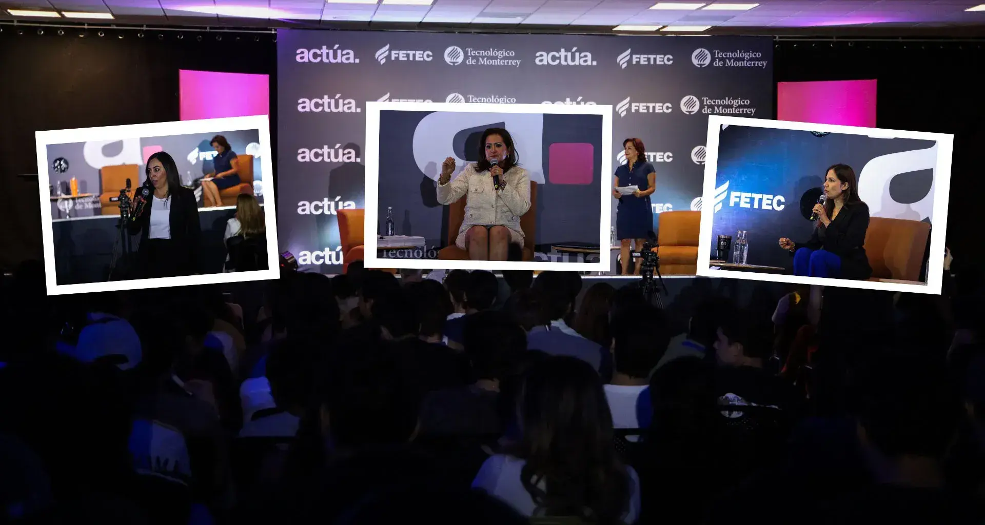 Diálogo con candidatas a gobernatura Guanajuato en Foro Actúa