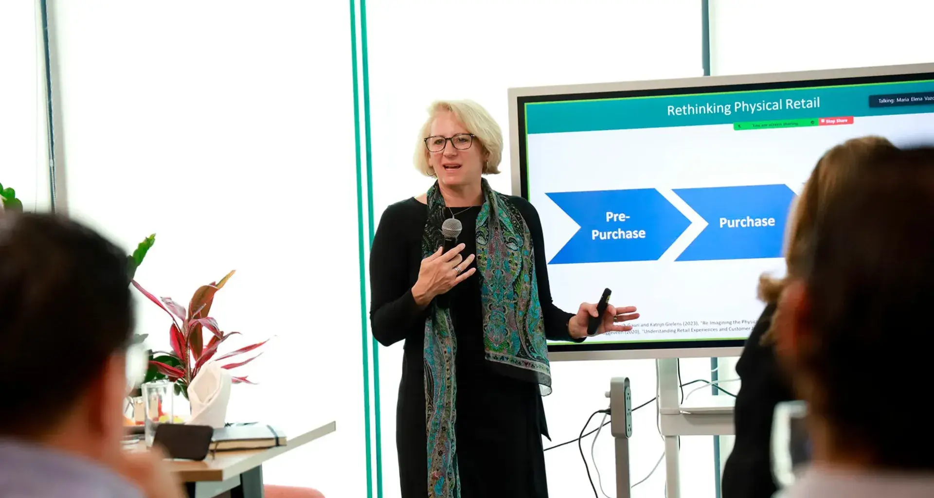 Inteligencia artificial para retailing, ponencia en el Tec Guadalajara. 