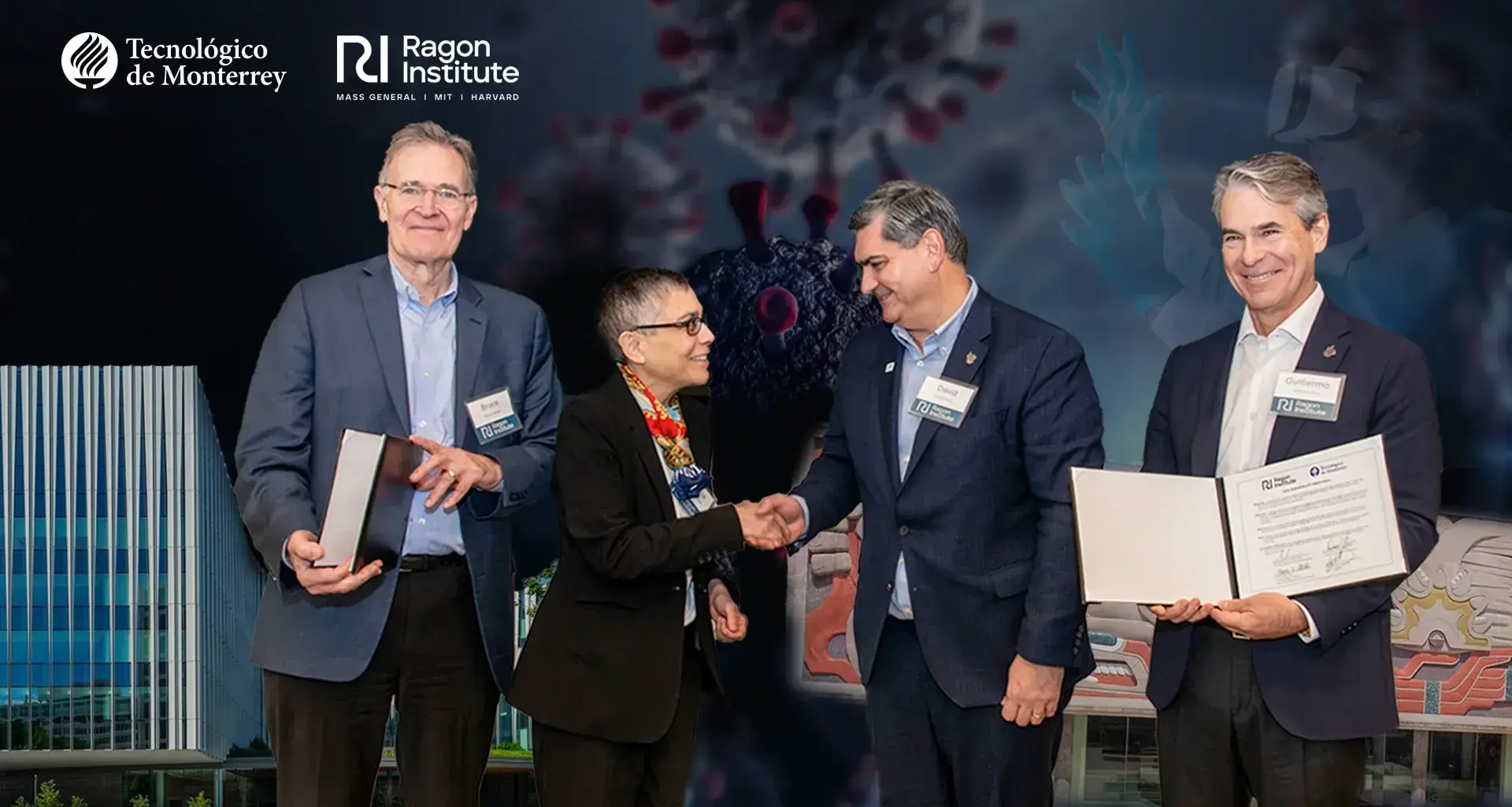Tec de Monterrey y Ragon Institute  of Mass General, MIT, and Harvard, firmaron una alianza de colaboración