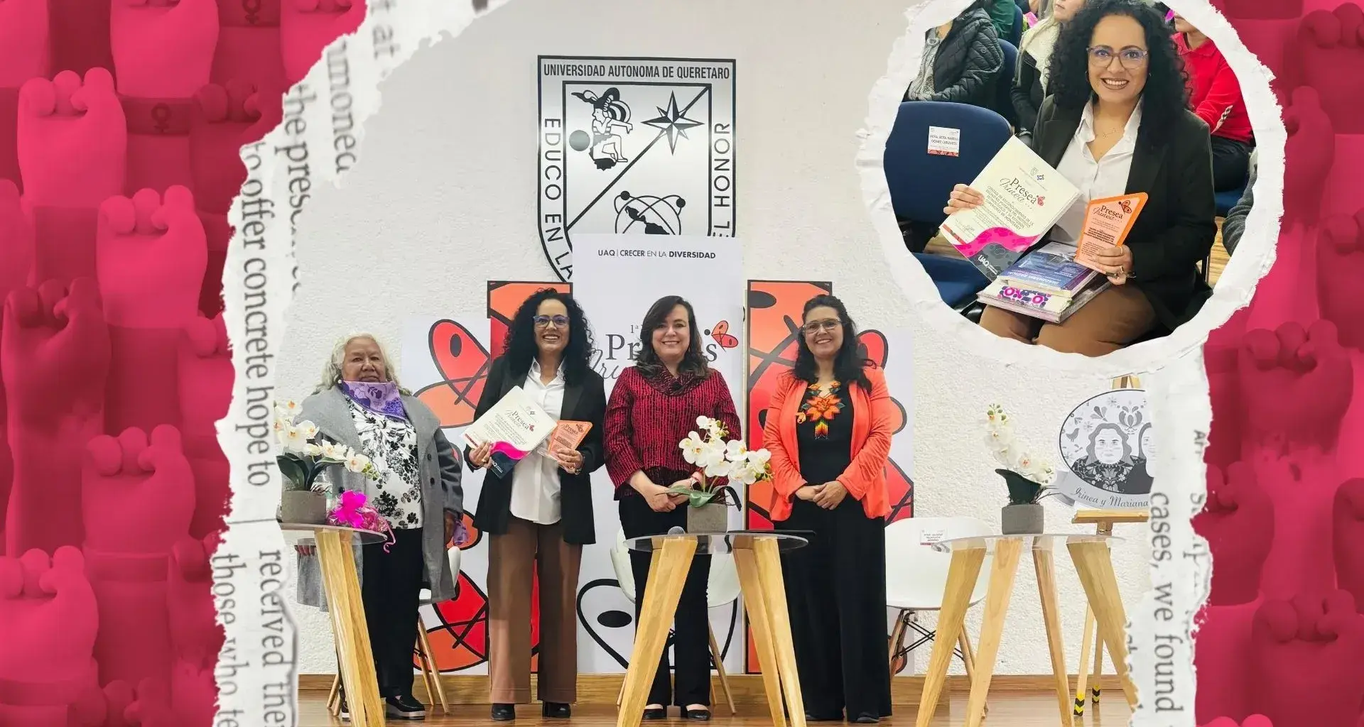 Premio IRINEA otorgado al Tec de Monterrey campus Qro por sus acciones contra la violencia de género