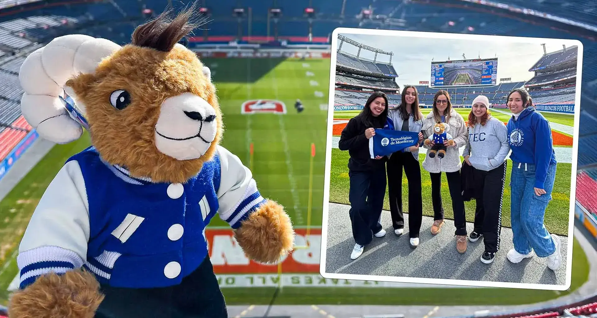 Tacleada estratégica: alumnas Tec colaboran para los Broncos de Denver