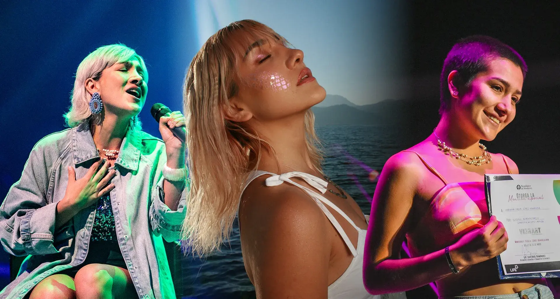 The Mexican who went professional and now produces her own music