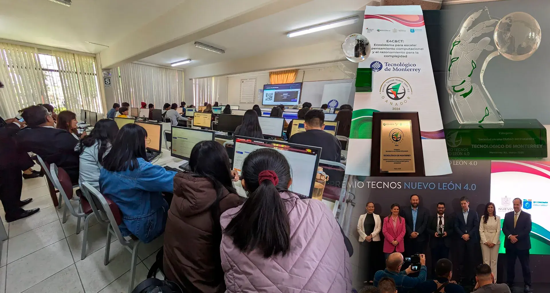 Composición del proyecto E4C&CT, ganador del premio Tecnos 2024