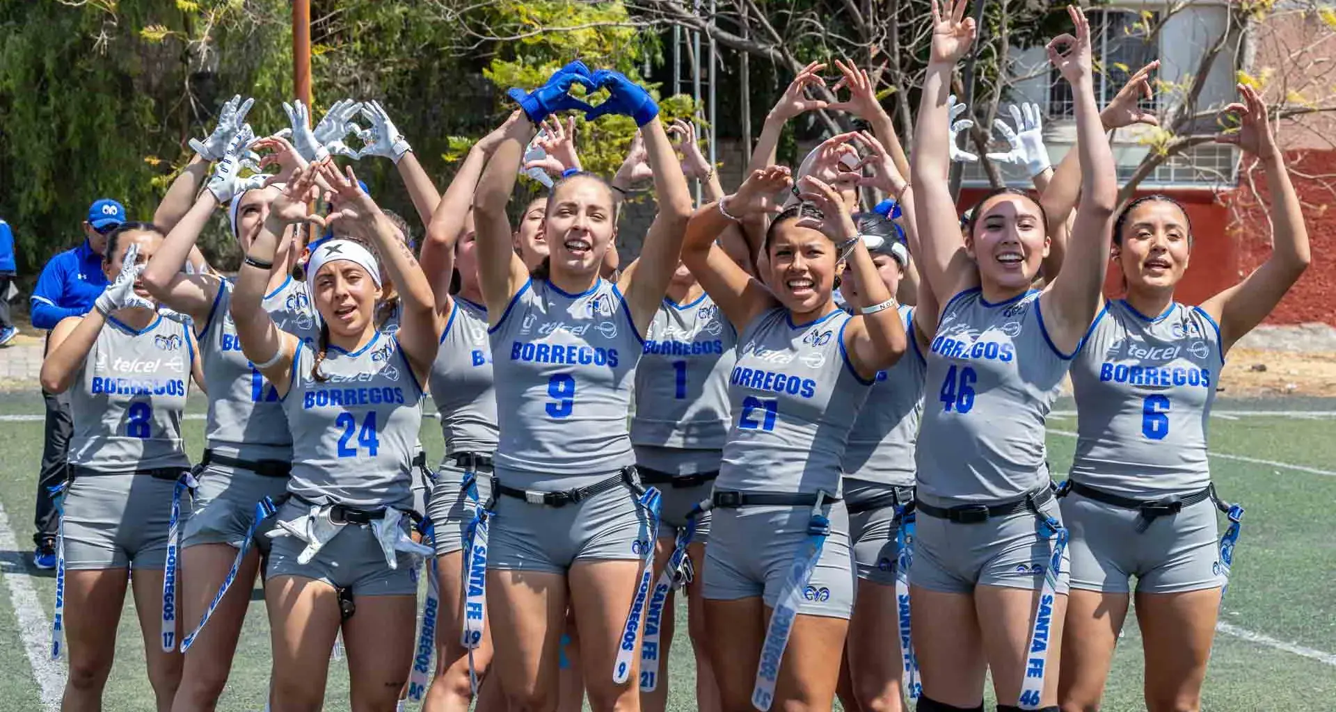 Borregos Santa Fe, bicampeonas de flag football de CONADEIP