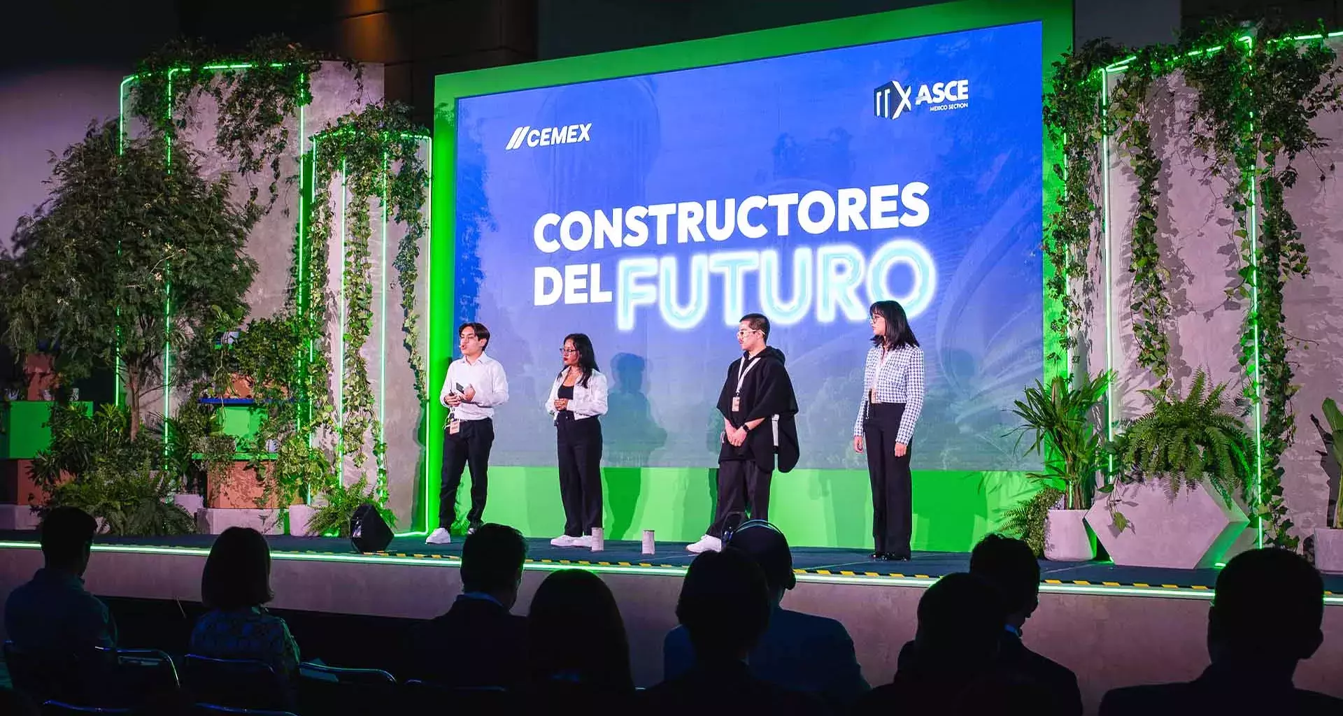 Estudiantes del Tec campus Estado de México ganan oro en la competencia Constructores del Futuro, de Cemex, con proyecto capaz de detectar fracturas en el concreto.