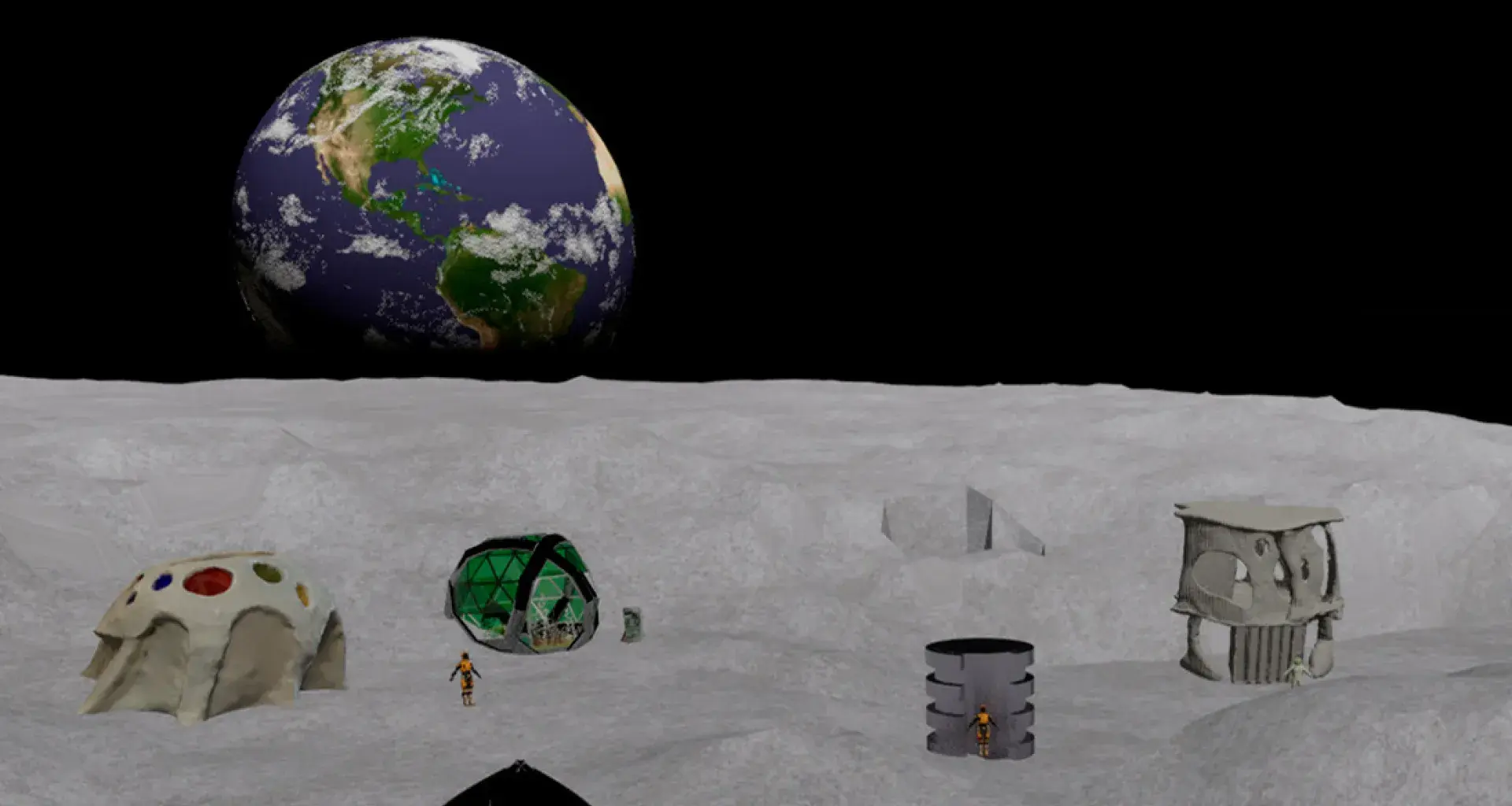 Habitáculos lunares sensoriales