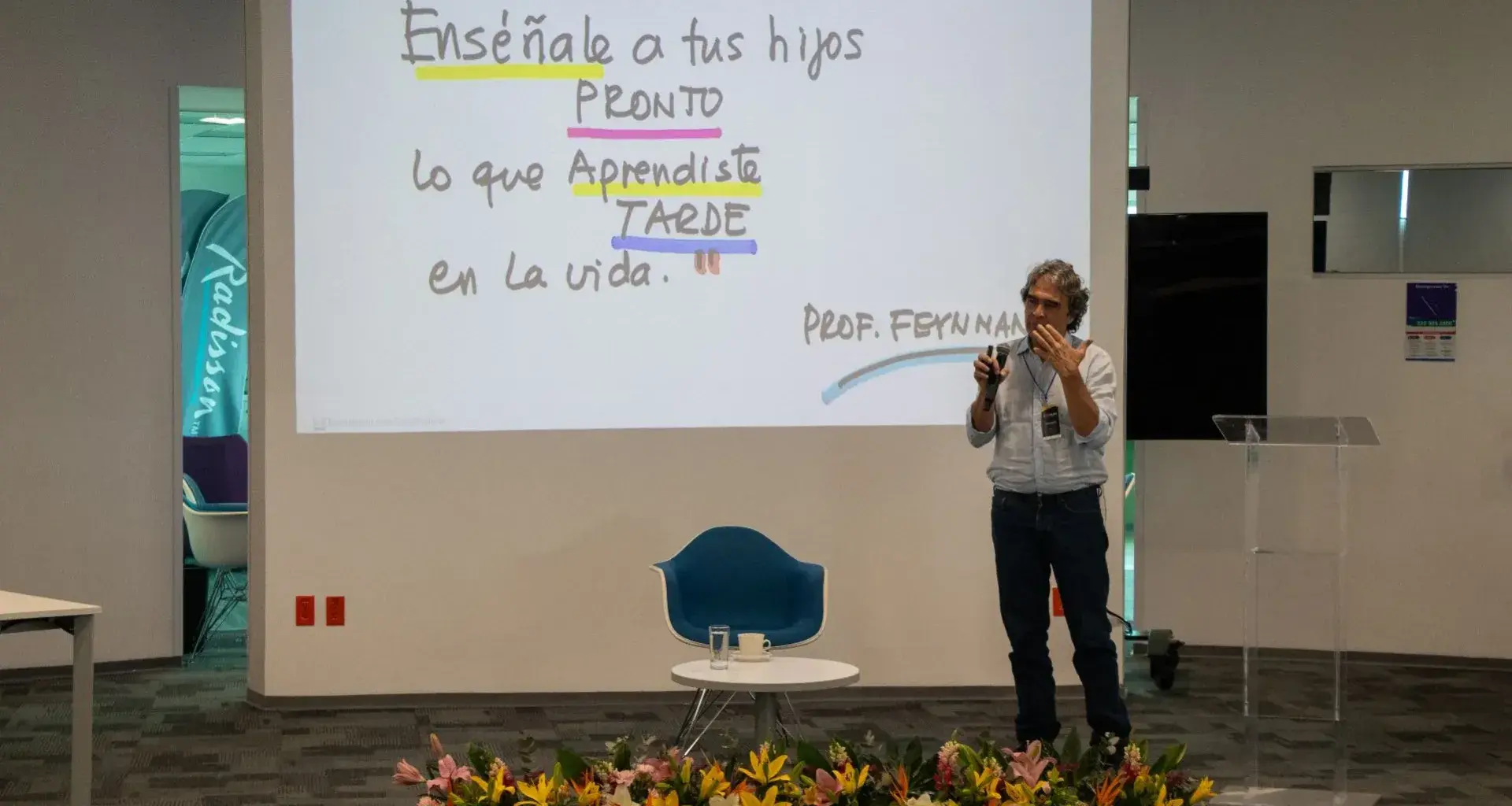 Sergio Fajardo, Faculty of Excellence del Tec de Monterrey, expone los pilares del liderazgo