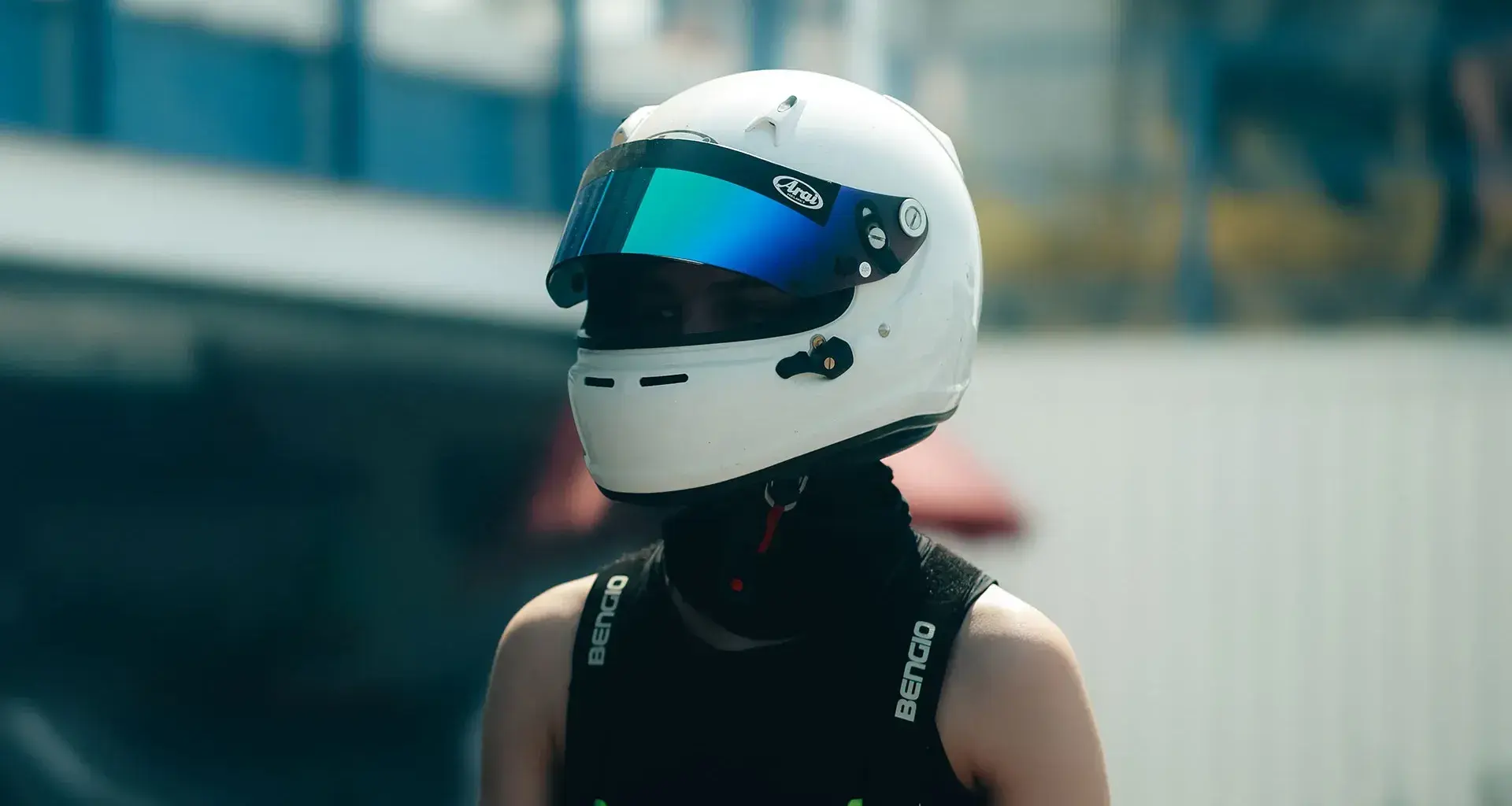 Alumna y piloto de karts Luana Céspedes, de PrepaTec Guadalajara.