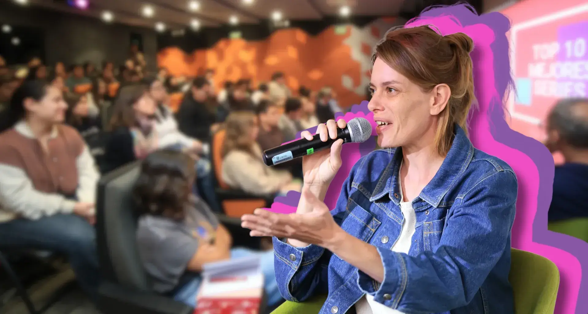 Emilie Noblet en el Tec Ciudad de México