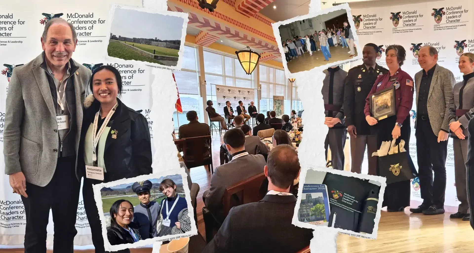 Antonieta Rodríguez, alumna del Tec Puebla, durante su participación en la McDonald Conference for Leaders of Character en Estados Unidos.