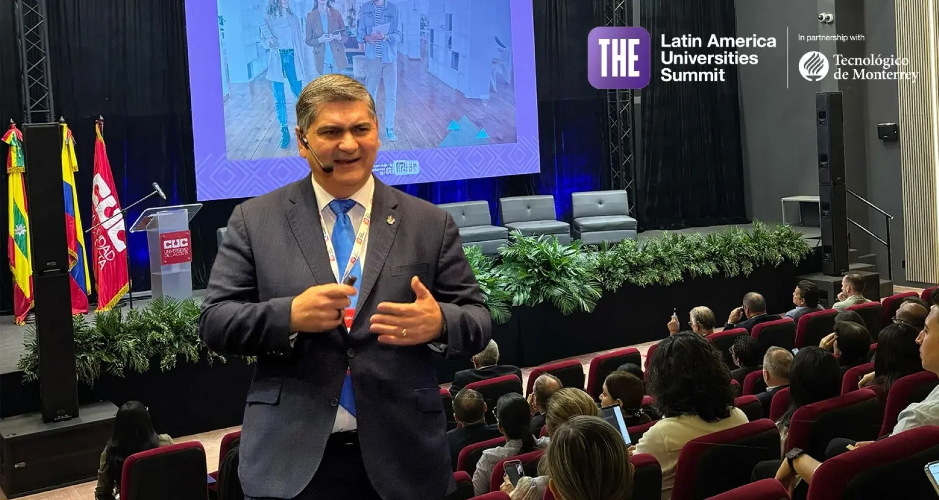David Garza discusses challenges of higher education in Latin America 