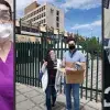 Entrega de kas primeras mascarillas