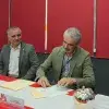 Firma de convenio Tec campus Puebla con banco de alimentos