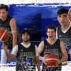 Montaje de fotos de 4 basquetbolistas.