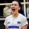 Jugadora de voleibol celebra un punto durante el Intercampus 2026 en el Tec de Monterrey campus Chihuahua.
