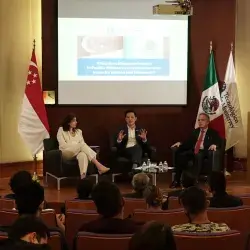 Comparte ministro de Singapur la importancia de la relación con México