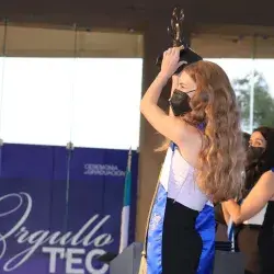 Egresada Tec, premiada por ser el promedio más alto de su generación