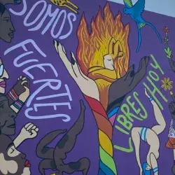 Mural de inclusión y diversidad del grupo estudiantil Gender Watch