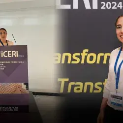 profesora tec tampico en españa hablando sobre innovación educativa