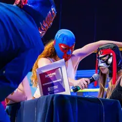 Final de Lucha Libro 2025 categoría preparatoria