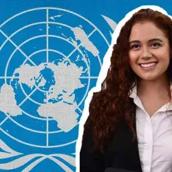 Abril Yañez, estudiante del Tec en Estado de México, presentó en la ONU su investigación sobre acceso a la justicia para mujeres jóvenes en México.
