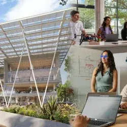 varias imágenes del hub de innovacion 