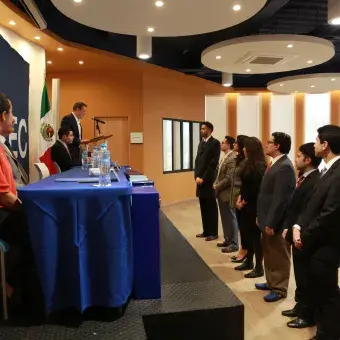 Toma de protesta de la asociación EXATEC Diversidad 