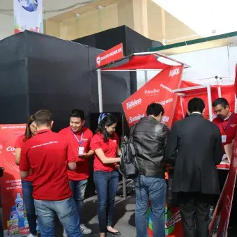 Stand de COLGATE - PALMOLIVE.
