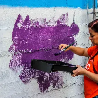 La obra formó parte del proyecto COLOSAL.