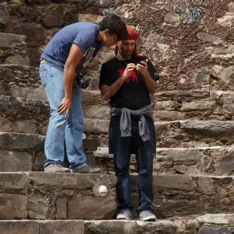 Probando las mejores locaciones y la mejor luz para fotografiar 