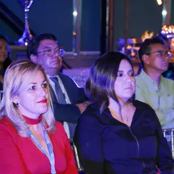 Compañeros colaboradores que se dieron cita en el evento.