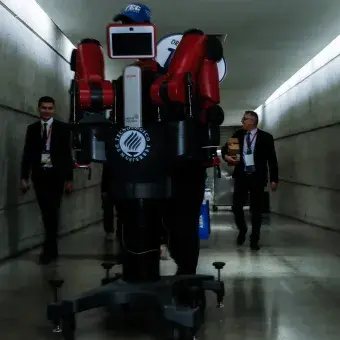 Baxter en camino con el gobernador 